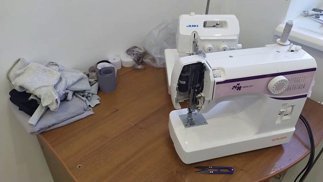 Рабочее место жены. Мини швейное производство. смотреть онлайн