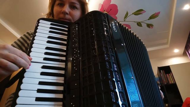 Ах белый теплоход -на аккордеоне! Разбор смотреть онлайн