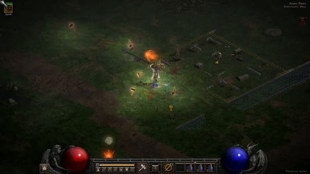 D2R PvP [ALPHA] - Hammerdin vs Druid (1 round) смотреть онлайн