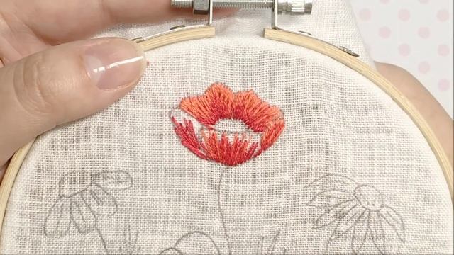 Вышивка гладью. Полевые цветы. Часть 2. Hand embroidery. How to embroider wildflowers. Part 2. смотреть онлайн