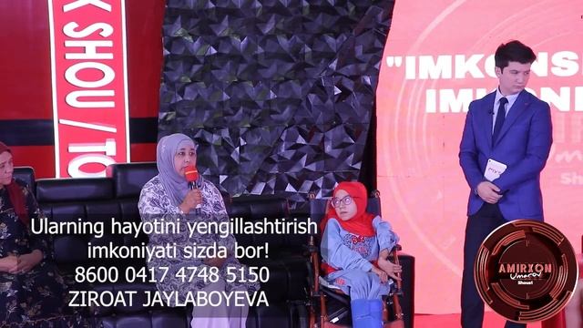 IMKONSIZIMNING IMKONIMAN - 2 // AMIRXON UMAROV SHOUSI // OCHIQCHASIGA GAPLASHAMIZ // 137-SON