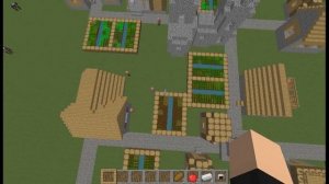 СИД НА ДЕРЕВНЮ В ПЛОСКОМ МИРЕ! Minecraft