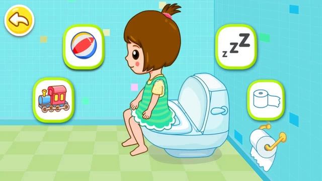 Туалет Как пользоваться малышам Детское обучающее видео смотреть онлайн