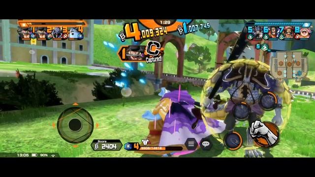 LV 60 ONIGASHIMA JINBEI (STRAW HAT PIRATES) FIRST LOOK GAMEPLAY - ONE PIECE BOUNTY RUSH OPBR смотреть онлайн