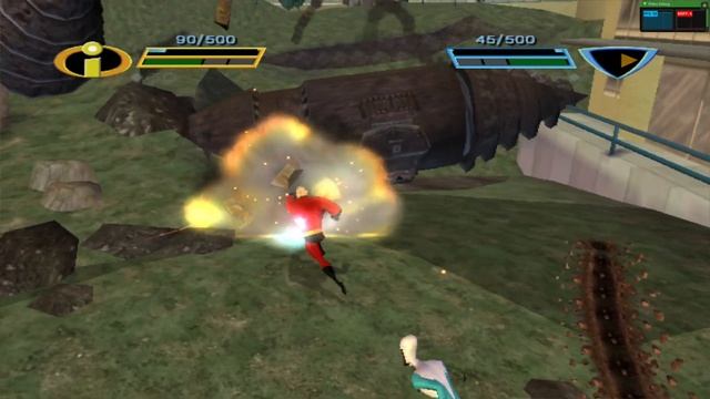 XEMU Xbox Emulator - The Incredibles: Rise of the Underminer Ingame / Gameplay (WIP) смотреть онлайн