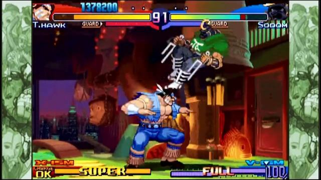 Street Fighter Alpha 3 MAX (PSP) Arcade as T. Hawk смотреть онлайн