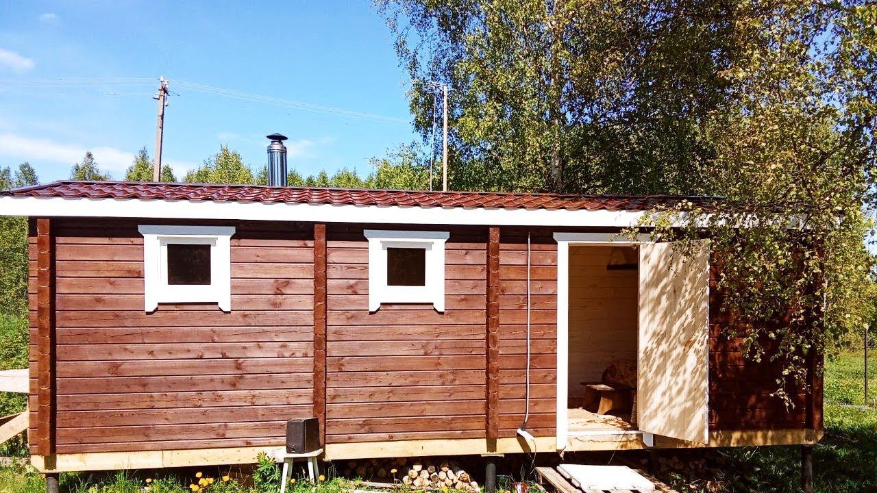 Баня из Бруса смотреть онлайн