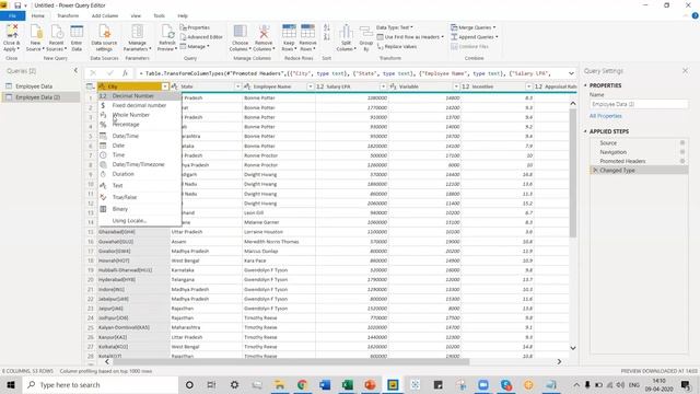 Tutorial 7- Data Types In PowerBI смотреть онлайн