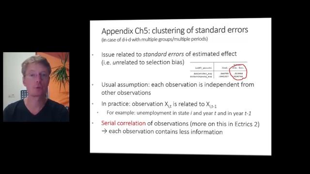 Lecture 4(d) - Clustering standard errors смотреть онлайн