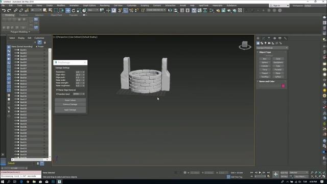 PolyDamage | 1 click damage | 3dsMax plugin смотреть онлайн