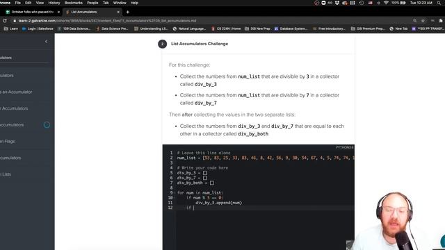 Intro to Python - Accumulators - List Accumulators Challenge #2 смотреть онлайн