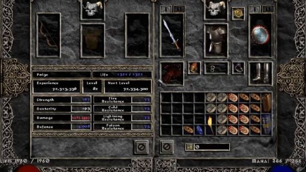 Auradin (Aura Paladin) Gear/Skills/Explantion of Build Diablo 2 1.14d