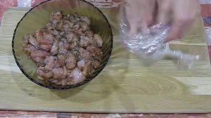 Буженина из курицы/ очень простой рецепт.