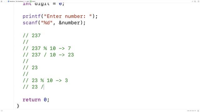 Sum The Digits Of A Number | C Programming Example смотреть онлайн