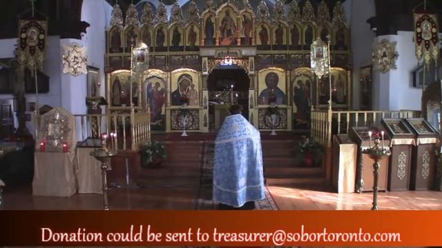 Молебен с акафистом ко Пресвятой Владычице нашей Богородице с молением о здравии. смотреть онлайн