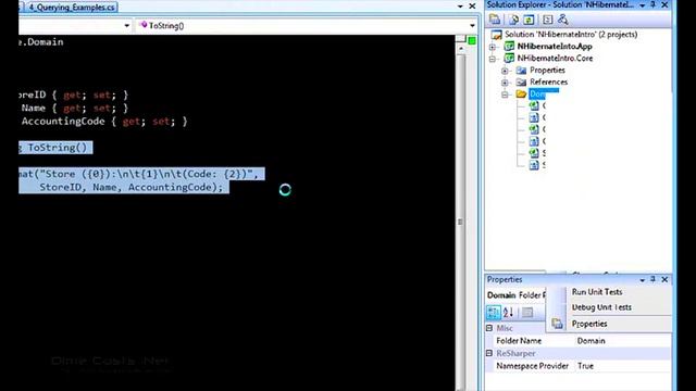 Introduction to NHibernate: Setting up your Mappings смотреть онлайн