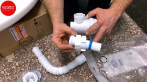 Установка раковины своими руками "SANTERI (Сантери)" DIY