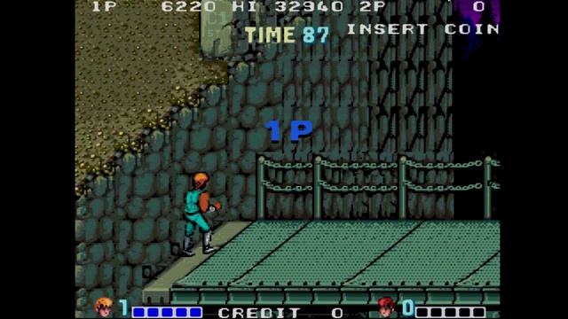 Double Dragon [Arcade] 1987 смотреть онлайн