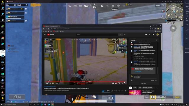 PUBG LIVE STREAM || PUBG RUSH GAME MODE ON || THAKELU GAMING || смотреть онлайн