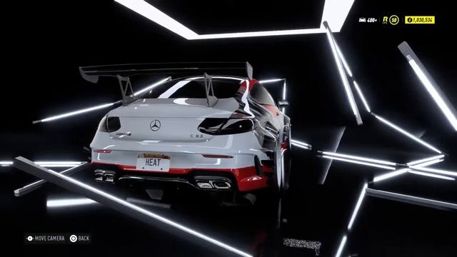 Need for Speed Heat Mercedes Benz C63 Wrap Customization Showcase смотреть онлайн