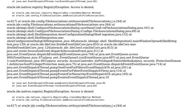 SQLDeveloper.exe itself is getting access denied смотреть онлайн