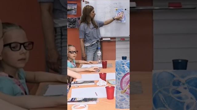 Мелки+акварель. Рисуем с детьми смотреть онлайн