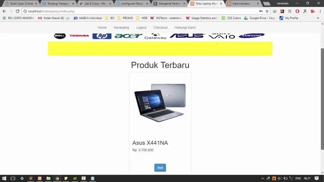 Tutorial Membuat Website E Commerce Dengan HTML, CSS BOOTSTRAP, PHP, MYSQL, Dan JAVASCRIPT смотреть онлайн