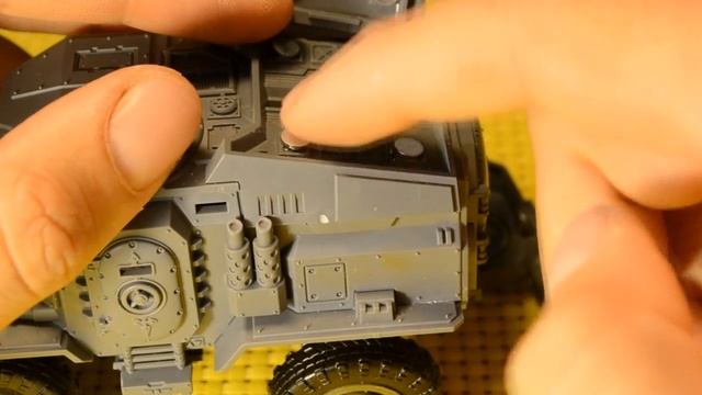 #013 - СОБИРАЕМ СШК - Taurox замена гусениц на колеса и установка оружия на магниты (WH 40k)