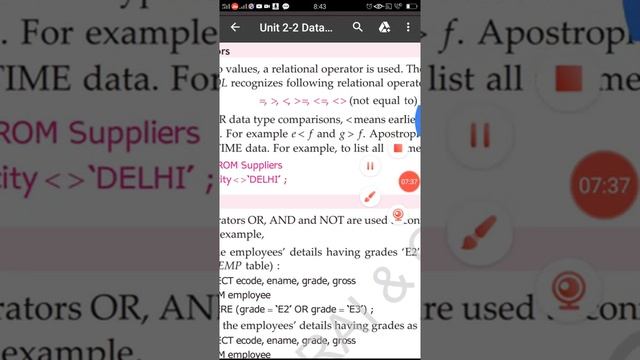 SELECT Command in SQL | Distinct | IN | Between | Like | NULL | CBSE XI & XII | IP 065 & CS 083 смотреть онлайн