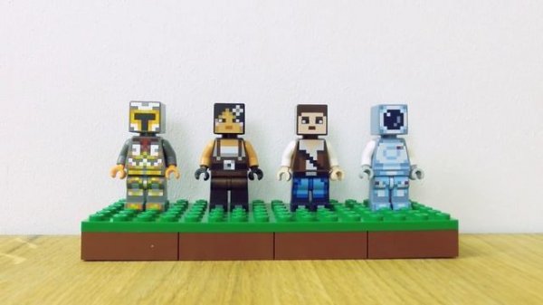 Skin Pack - LEGO Minecraft - Model Presentation 853610