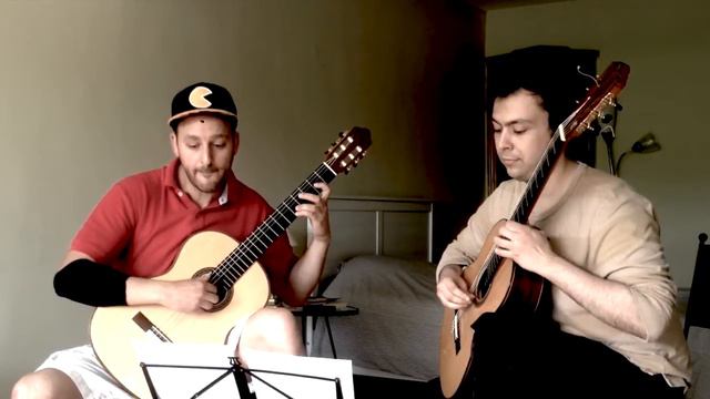 Dowland: Frog Galliard - Guitar Duo смотреть онлайн