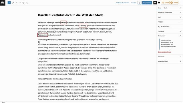 WordPress SEO für Anfänger: Wie man Keywords in den Inhalt seiner Website einbaut смотреть онлайн