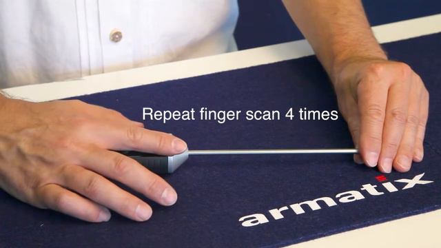 Преподавание в палец администратора на QUICKLOCK электронный ключ Биометрические - Armatix GmbH смотреть онлайн