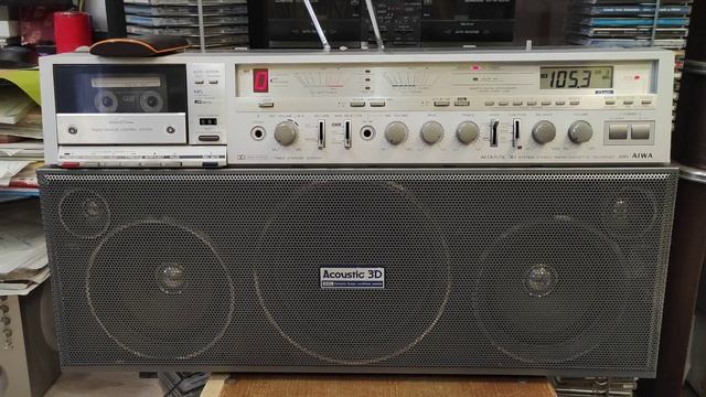 Aiwa CS-J88 #aiwa #cassette #player #recorder #boombox смотреть онлайн