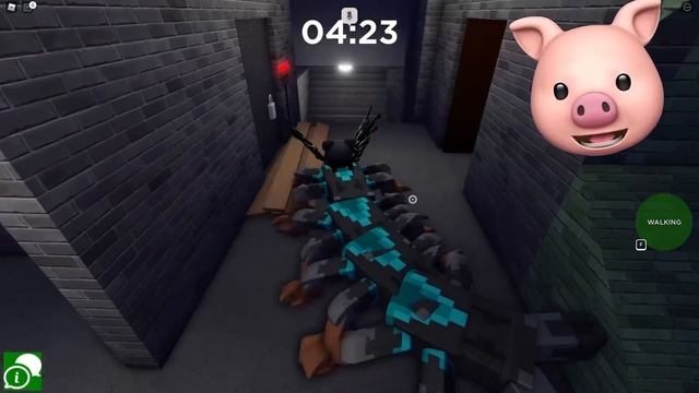 ROBLOX PIGGY + SPIDER = ROBLOX CENTIPEDE!!! смотреть онлайн