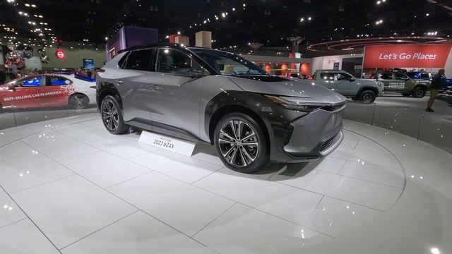 FIRST - EVER 2023 Toyota BZ4X At 2021 LA Auto Show