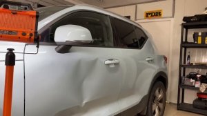 PDR Начальный подъем вмятин | Выставляем геометрию