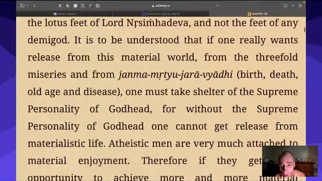 Śrīmad-Bhāgavatam 7.10.1–10 смотреть онлайн