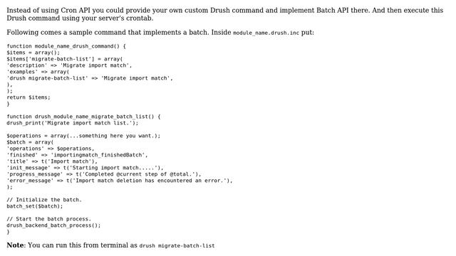 Drupal: How can execute batch api over cron jobs? (3 Solutions!!) смотреть онлайн