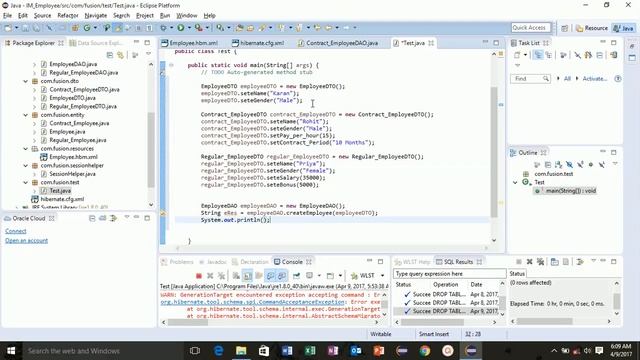 Lesson 33 (Hibernate for Beginners) Test Inheritance Mapping Application Table Per Hierarchy смотреть онлайн