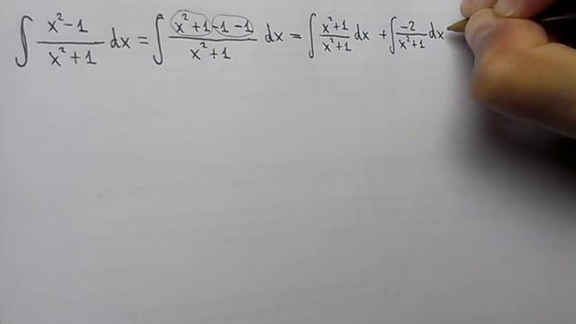 Integral of (x^2-1)/(x^2+1) смотреть онлайн