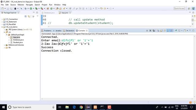 142 SQL Injection смотреть онлайн