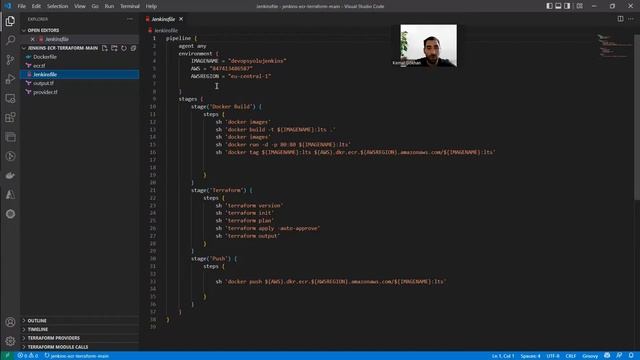 Jenkins CI/CD Pipeline ile Proje Oluşturma Docker Build - Terraform - AWS #2 | Devops Yolu смотреть онлайн