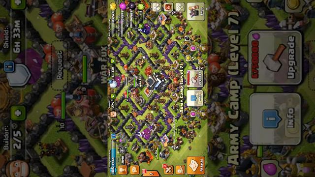 Selling my th9 coc base lvl 106 mid-max 20$ steam card code смотреть онлайн