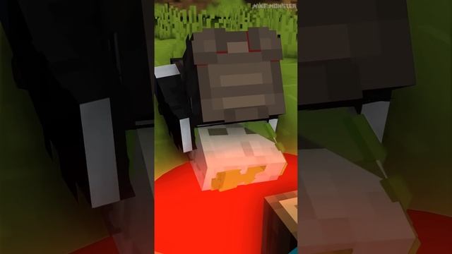 Zombie Girl so Careless - minecraft animation #shorts смотреть онлайн