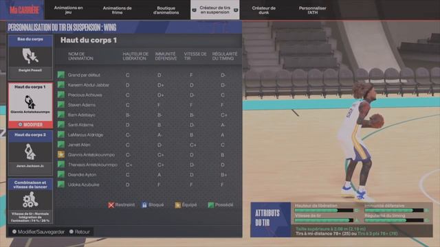 LES MEILLEURS JUMPSHOT SUR NBA 2K24 APRÈS LA MISE À JOUR смотреть онлайн