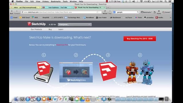 How to download google SketchUp to your computer смотреть онлайн