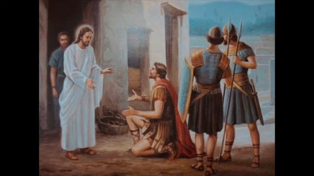 Троицкие листки. 040) Мф. 8, 5-13. Исцеление слуги сотника Капернаумского