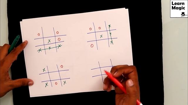 How to always Win Tic Tac Toe Game| (Mind Reading Course in Pinned Comment) | Learn Magic смотреть онлайн